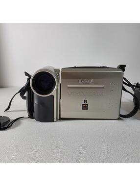 Sharp Viewcam VL-E630U 8mm Video8 Video Camera Camcorder Battery Charger Tested